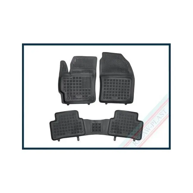 Rezaw Plast Alfombrilla Caucho 3D Premium Toyota COROLLA XII (E210) Hatchback, con Hybrid (HEV)  2024 -   REF: 201449 - 1