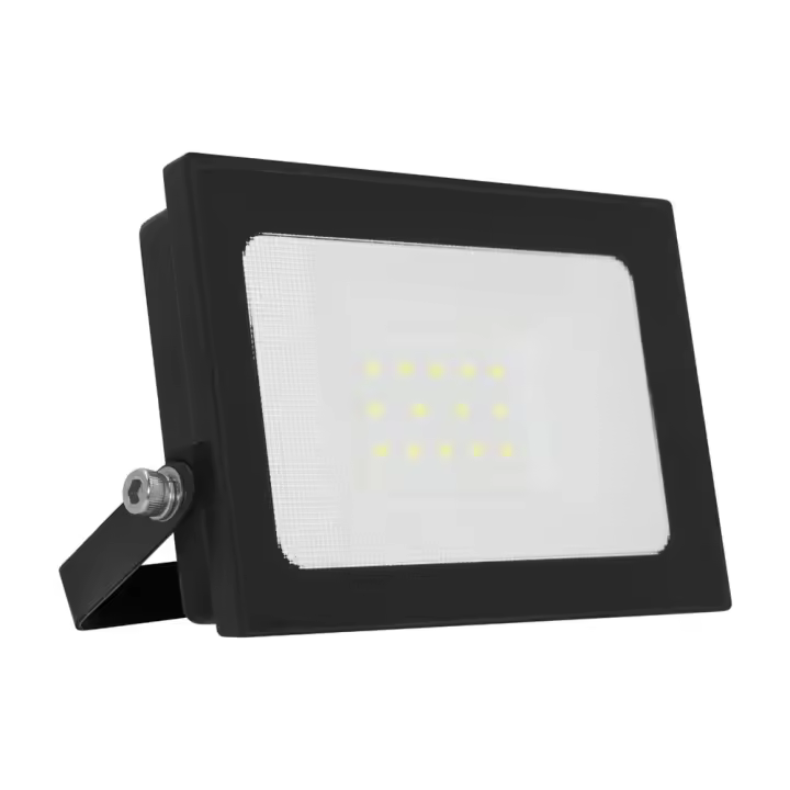 Proyector LED MATEL Plano Negro 12/24V 10W Luz Fría - 1