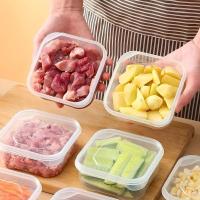 Caja De Almacenamiento Para Alimentos De Refrigerador 10pcs Multiusos Para Cocina Fresh-Keeping Función De Plástico Reutilizable - details 4