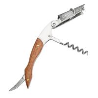 Aguja De Tira Profesional Con Mango Ergonómico De Madera Abrevidrios De Vino Y Cerveza Con Cortador De Película - details 1