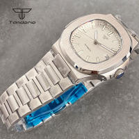 Reloj Automático Tandorio Cuadrado 40mm Para Hombre Acero Inoxidable NH35 Multicolor Dial Cristal De Zafiro Fecha Luminoso Mecánico De Pulsera - details 12