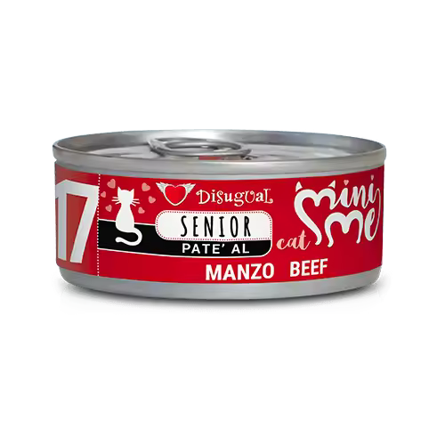 Disugual Mini me 17  Senior - Carne de Res (12x85g) - 1