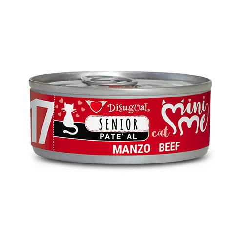 Disugual Mini me 17  Senior - Carne de Res (12x85g) - 1