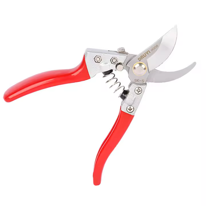 Tijeras de Podar Mano Pruner En Shears Pruners Para Ening Deber En Tijeras Clippers, Rojo - 1