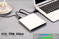 Quemador De Blu-Ray Externo USB3.0 Lector De DVD Óptico ESCRITOR De BD-RE Para Portátil Y Escritorio Compatibilidad Con Estándar DVD-R Velocidad Máxima De Grabación 8x - details 0