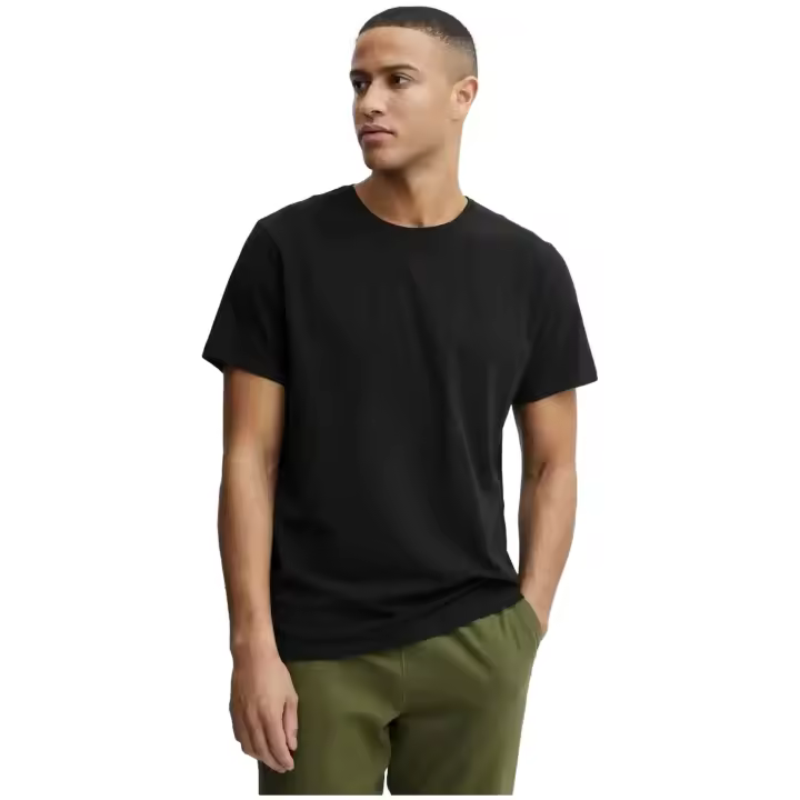 Camiseta de Manga Corta Blend  para hombre en color negro - 1