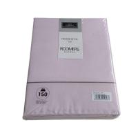 Mercatienda.es Sábanas de Hostelería para cama verano 3 Piezas Lisa Malva con Jaretón ROOMERS – 50% Algodón y 50% Poliéster - details 2