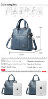 Mochila De Cuero De Alta Calidad Para Mujer 2024 Bolso De Hombro Multifuncional Para Viaje Y Escuela Mochila Para Adolescentes Y Niñas - details 1
