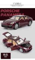 Coche De Deporte Aleación De Metal Panamera 1:24 Con Luz Y Sonido Modelo De Vehículo Off-road Para Niños Juguete Simulación A46 - details 10