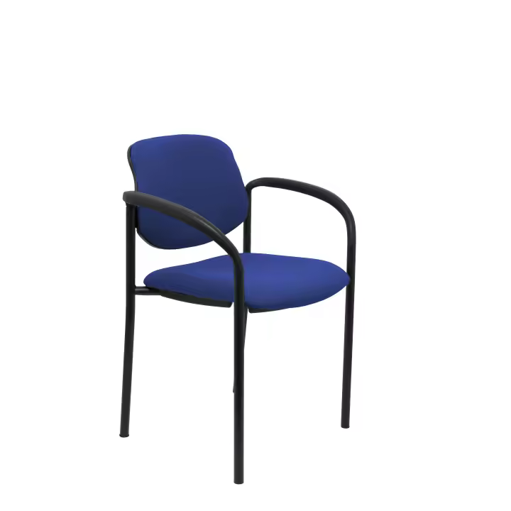 Piqueras Y Crespo Silla Villalgordo Bali Azul con Brazos - 1