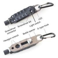 Juego De Herramientas Multifuncionales En El Bolsillo Con Luz LED 6-en-1 Hi-Spec Herramienta De Destornillador Para Uso Doméstico Y Manual - details 3
