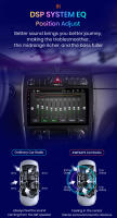AWESAFE inalámbrico CarPlay Android Auto Radio para Mercedes Benz CLK-Class W209 A209 C-Class W203 S203 coche reproductor multimedia GPS 2 din autoradio volante controles RDS Bluetooth - details 15