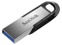 SanDisk Ultra Flair Memoria flash Pendrive USB 3.0 Tipo A de 32 GB, 64 GB, 128 GB, 256 GB, 512 GB, con carcasa de metal duradera y elegante y hasta 150 MB/s de velocidad de lectura, Color negro/plateado - details 1