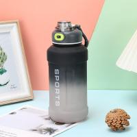 Taza Deportiva Portátil De Plástico 1300ml Con Pajita Cambio De Color Tetera Frosted Para Adultos Adecuada Para Senderismo - details 3