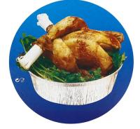 Envase Aluminio Pollo Asado 125 Unidades - Conductividad Térmica - details 2