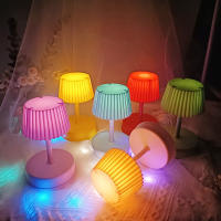 Lámpara De Mesa LED Mini Para Niños Luz Nocturna Musical Batería Incluida Decoración Para Dormitorio Y Sala Luz De Escritorio - details 13