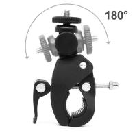 Adaptador De Tripa Para Bicicleta Super Clamp Montura Para Cámara Acción GoPro Hero 12 Manillar De Motocicleta Compatible Con Varias Marcas De Cámara De Acción - details 4