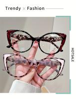 Gafas De Lectura Vintage Para Mujer Con Ojos De Gato Comodidad Ajuste Estilo Clásico Lentes Claros 1.0 a 4.0 Presbicia - details 1