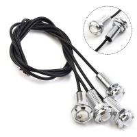 4Pcs Luz LED Azul Para Barco Marina Stern Light Lámpara De Cola Redonda LED Impermeable Plata Luz Marcadora Lateral Underwater Runner - details 2