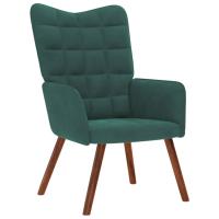 vidaXL Sillón de relax de terciopelo en color Gris oscuro/Negro/Amarillo y más - details 6