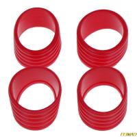 4 Pcs Anillo De Cierre De Manija De Raqueta De Tenis De Silicona Accesorio De Tenis Material De Goma Sin Químicos De Alta Importancia Origen China Continental - details 3