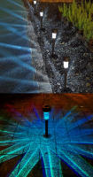 Lámpara Solar LED Para Jardín Decorativa Impermeable Iluminación De Paisaje Para Camino Patio Jardín Decoración De Césped - details 6