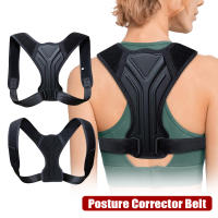 Corrector De Postura Cuello Espalda Ajustable Soporte De Correa Alivio Del Dolor Negro Tallas XS a XL Corset De Hombro Para Hombres Y Mujeres - details 3