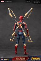 Figura De Acción Spider-Man Super War Big Time ZD Toys Colección ML Avengers Infinity War Iron Spider 2.0 1/10 Para Jóvenes De 14 Años O Más - details 24