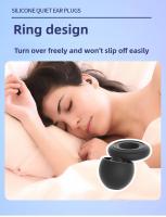 Loop Quiet Tapones para la reducción del ruido - Protección auditiva reutilizable de silicona, para dormir y combatir la sensibilidad al ruido - 6 almohadillas en - details 2