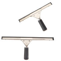 Limpia Vidrio Ventanas Cepillo Limpia Baño Ducha Cuchilla Limpiador Hogar Acero Inoxidable Manija Squeegee Para Limpieza De Baño - details 12
