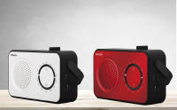 Aiwa Radio Sobremesa R-190RD Color Rojo con Controles a los Costados. - details 6