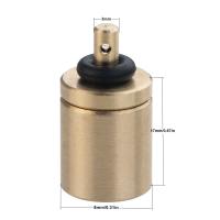 5 Pcs Adaptadores De Recarga De Gas Para Camping Al Aire Libre Con Conector De Estufa Y Anillos De Aro De Repuesto Metal Portátil - details 29