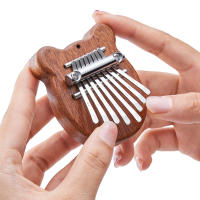 Miwayer Kalimba De 8 Teclas Instrumento Musical Mini Teclado De Uso Manual Madera Acrílico Portátil Regalo De Navidad - details 12