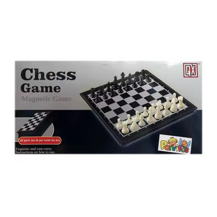 JUEGO DE AJEDREZ  MAGNÉTICO PLEGABLE -CHESS GAME- DE PANRITOS - 1