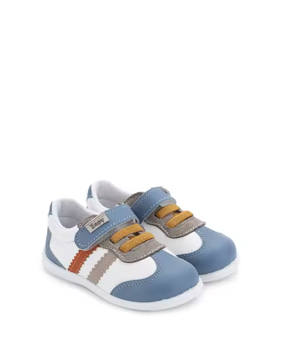 Deportiva Begel blanco-jeans Zapy  AG201025 - 1