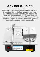Mini Multifunctional Table Saw Electric Desktop Saws Small Household DIY Cutting Tool Woodworking Bench Lathe Cutter Machine - details 8