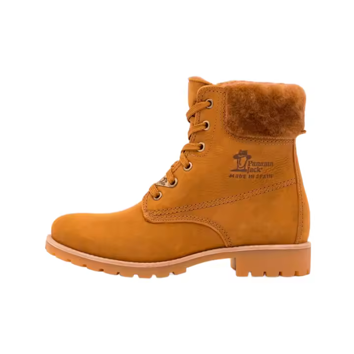 Panama Jack Igloo 03 - Botas para mujer color ocre de piel auténtica - Botines de invierno - 1