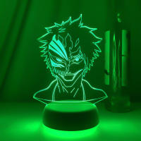 Lámpara Nocturna LED De Anime Bleach Con Máscara Para Decoración De Habitación De Niños Luz De Noche Para Regalos Para Niños Decoración De Estudio Luz 3D Incluye Bombillas - details 13