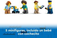 Lego City Autobús Turístico Rojo con 5 Minifiguras incluidas  Lego 60407 - details 4