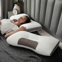 Cervical Orthopedic Neck Pillow Help Sleep And Protect The Pillow Neck Household Soybean Fiber Spa Massage Pillow For Sleeping - details 0