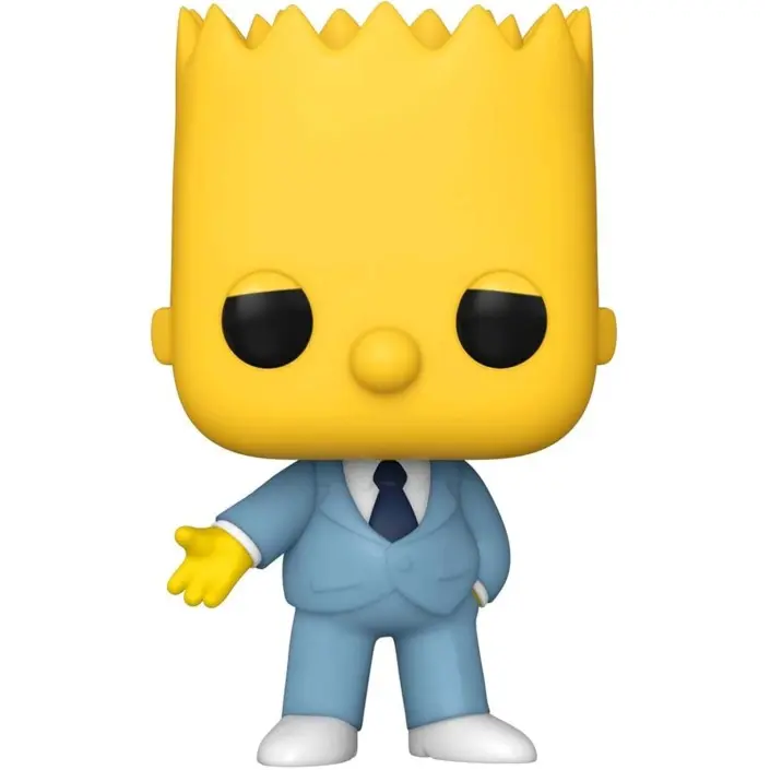 Figura Funko Pop! Televisión Los Simpsons Gangster Bart Modelo 900 | 52947 -  Original - Figuras Miniaturas Coleccionables Para Exhibición - Idea De Regalo - Mercancía Oficial - Juguetes Para Niños Y Adul - 1