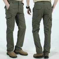 Pantalones Tácticos De Verano Para Hombre Resistentes Al Agua Y Al Aire Libre Pantalones De Cargo Militares Transpirables Y Secado Rápido - details 7