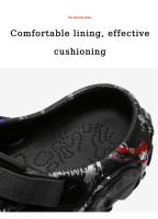 Nuevos Sandalias De Hombre Para Verano 2024 Mocasines De Jardín Al Aire Libre Zapatos Casuales Moda Lujo Confort Suave Tallas 40-47 - details 4