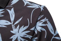 Novedad de verano, tops estampados de talla europea, camisas POLO de manga corta informales con solapa para hombre - details 3