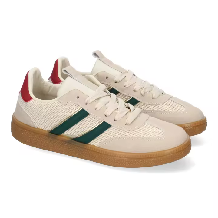 PuntoSalao Deportivas planas cómodas para mujer color rojo TT-83 - 1