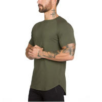 Camiseta De Fitness Para Hombre Camiseta De Algodón Con Estampado Casual Manga Corta Transpirable Para Verano Musculación Estilo Hip Hop - details 8