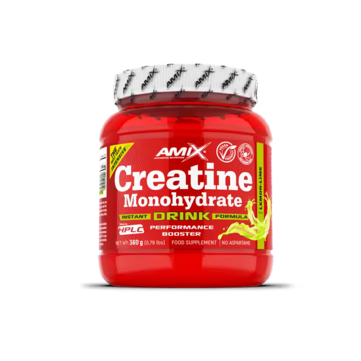 Amix Creatina Monohidrato Powder Drink 360 Gr Lima Limón Polvo - 1