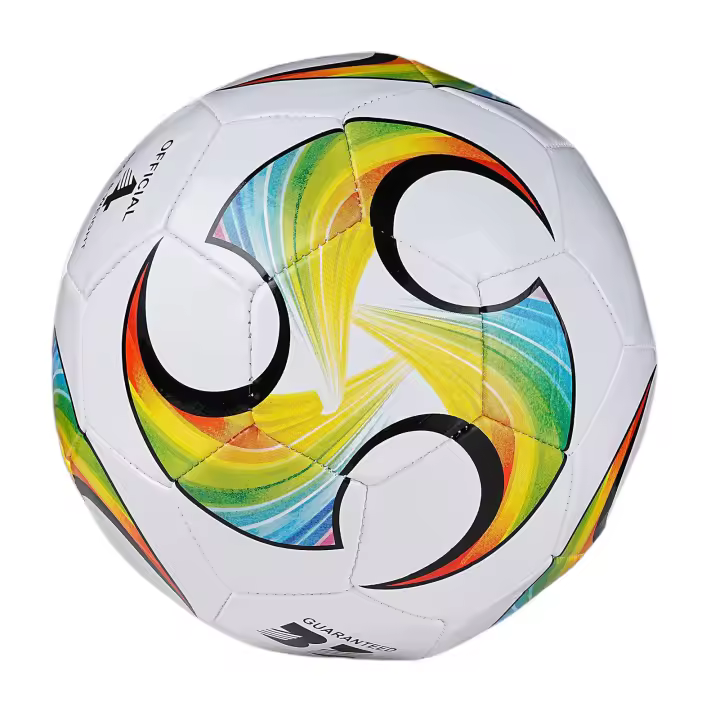 Balón De Fútbol Colorido Para Niños Y Niñas De Tamaño 3/4 Balones De Competición Y Entrenamiento Para Deportes Prácticos Resistente Al Agua Y Al Desgaste - 1