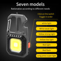 AmmToo Ultra Pequeña MiniLinterna Portátil LED De Llavero Con Luz De Trabajo COB Y Martillo Para Ventana Para Camping Al Aire Libre Y Emergencias - details 7