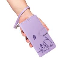 Funda De Monedero Magnética Para Motorola Moto G04 G04S G05 G13 G23 G24 G32 G34 G45 G53 G54 G73 G85 5G Diseño De Gato Encantador Cuero Con Silicona Anti-Resbalón Y Anti-Scratch - details 5